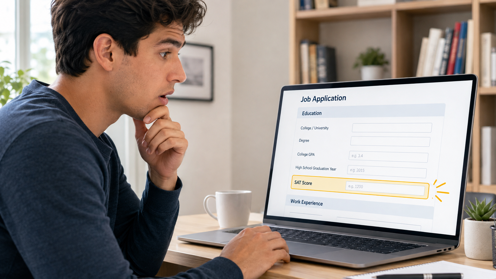 Should You include Your SAT score on a Job Application?